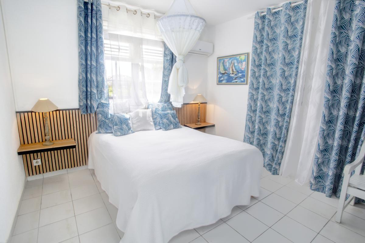 25.Location villa piscine vue mer St François Guadeloupe_chambre 4